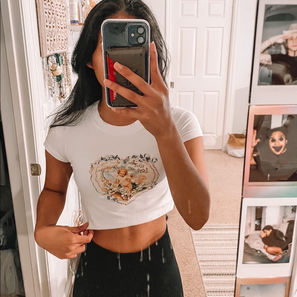 SOLD angel baby tee